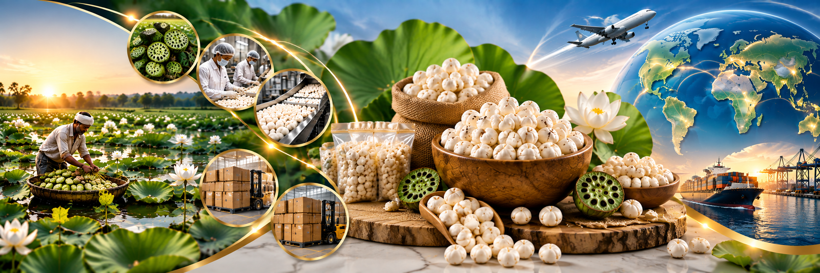 Premium Makhana Export in Rudrapur, Uttar Pradesh